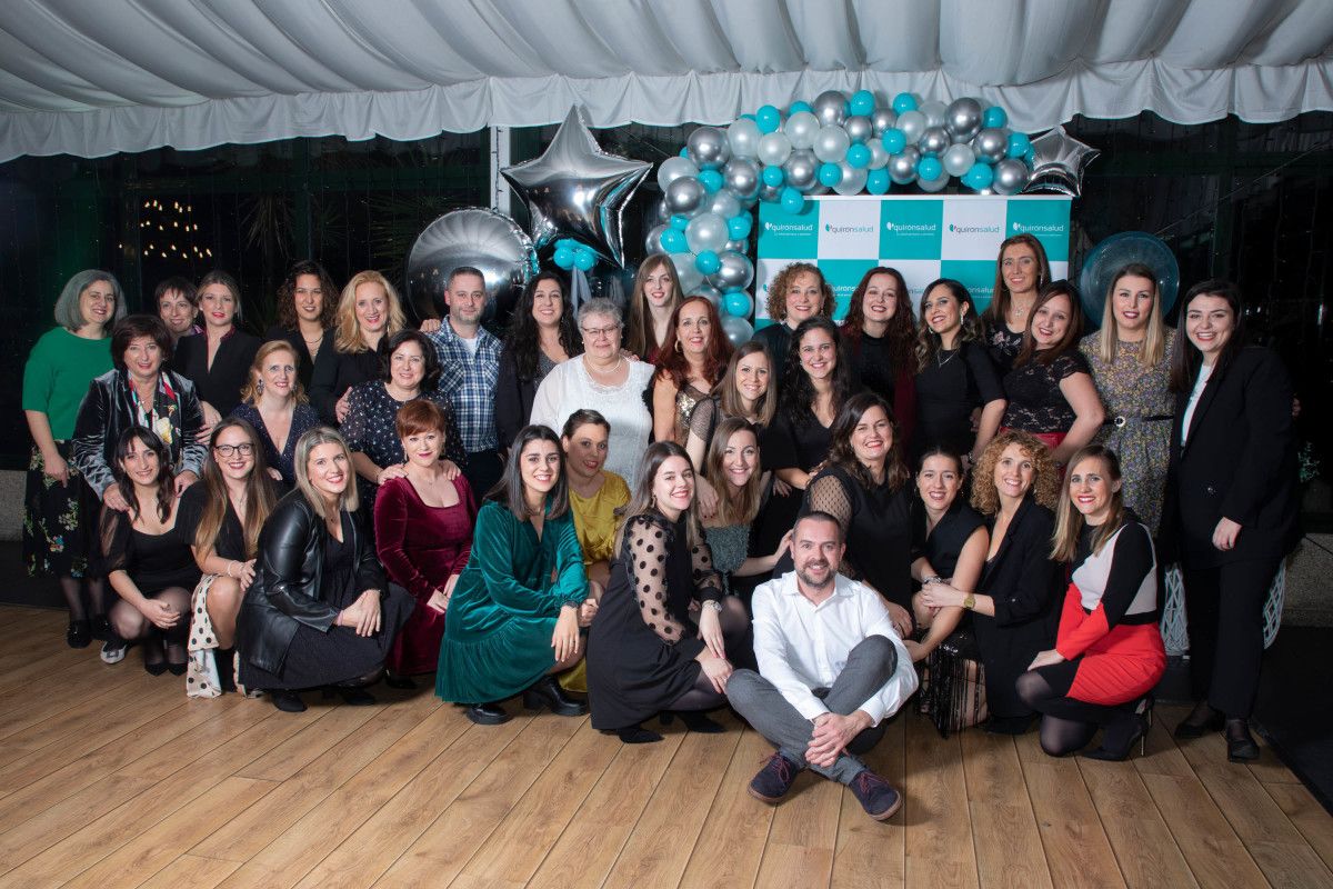 Cea de Nadal dos traballadores de Quirónsalud Pontevedra