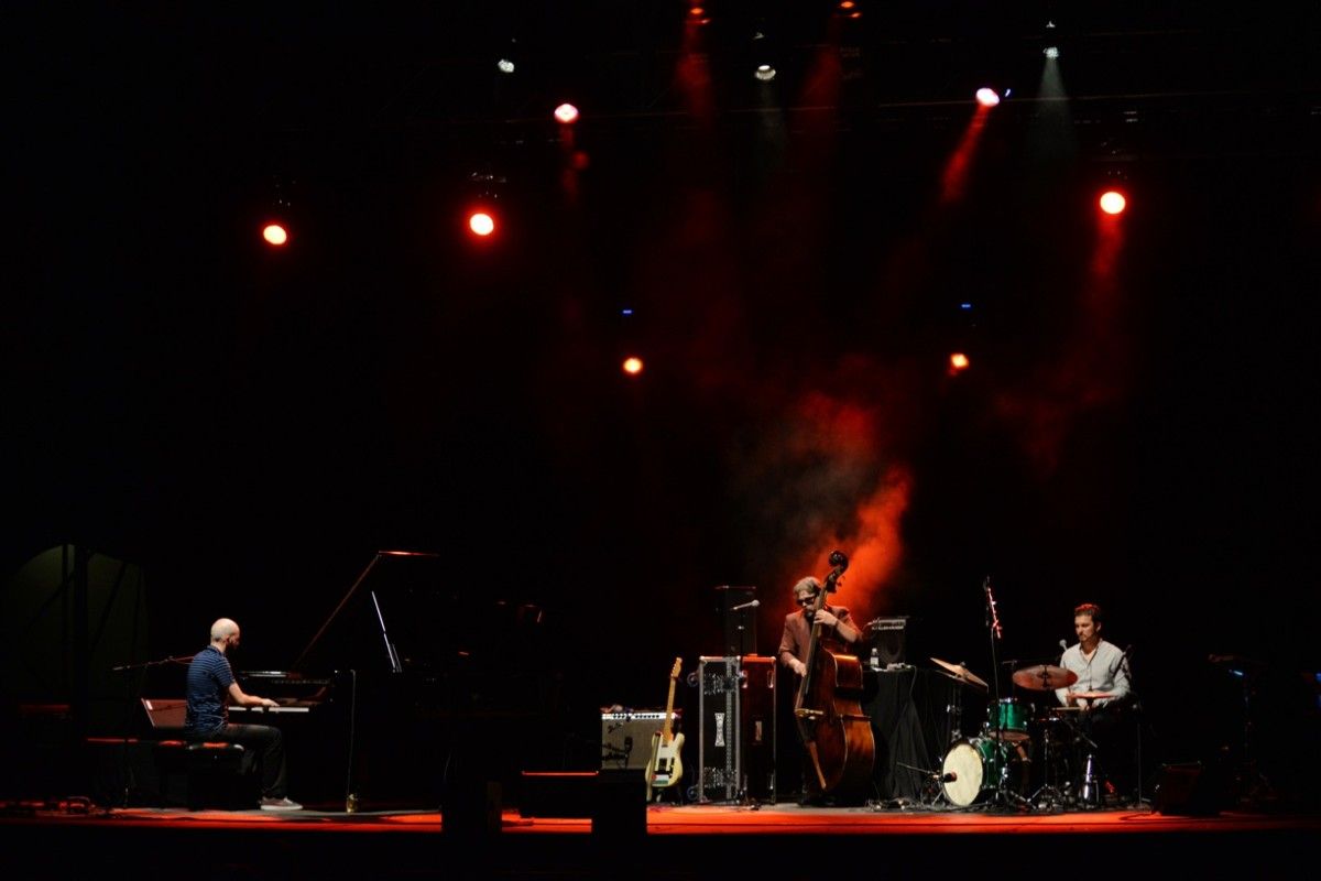 Concierto de Xan Campos Trío en el Festival Internacional de Jazz