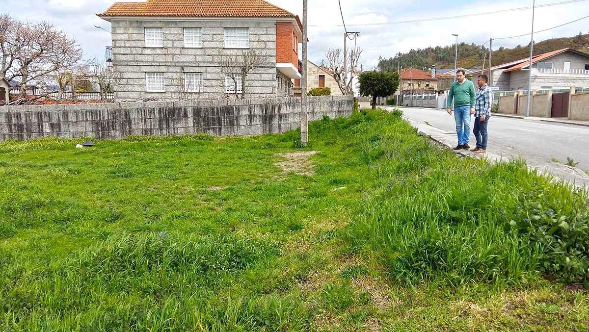 Terreos nos que se construirá o centro sociocultural de Tenorio