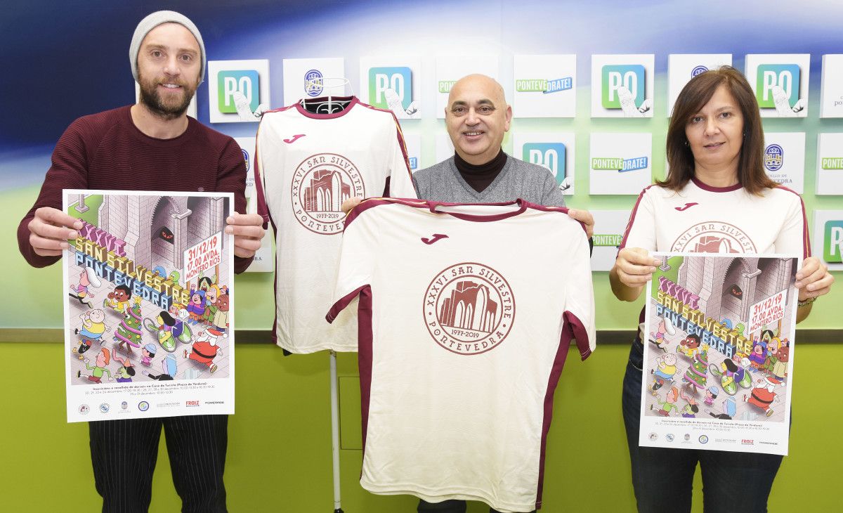 Presentación da XXXVI San Silvestre de Pontevedra