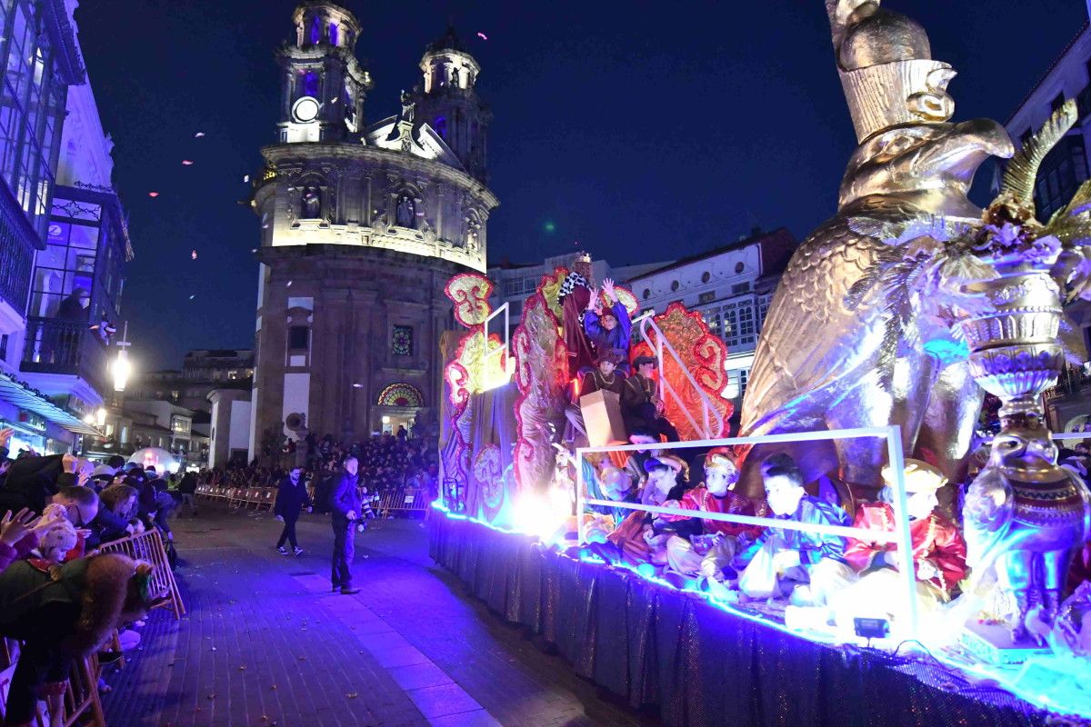 Cabalgata dos Reis Magos en Pontevedra