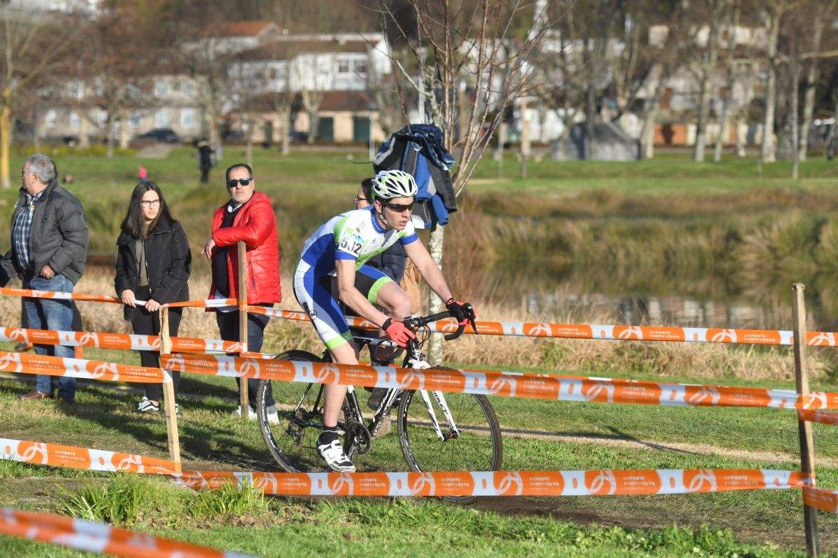 Primera jornada del Campeonato de España de Ciclocross 2020 en la Illa das Esculturas