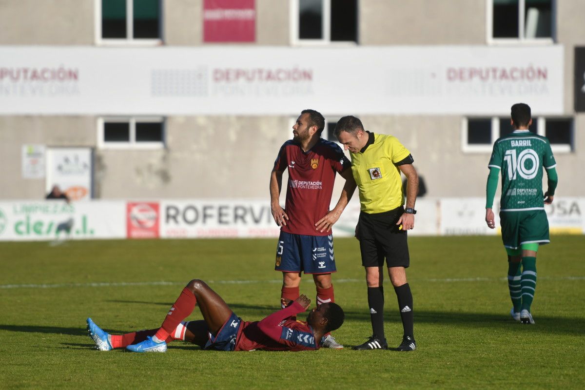 Partido entre Coruxo e Pontevedra no Vao