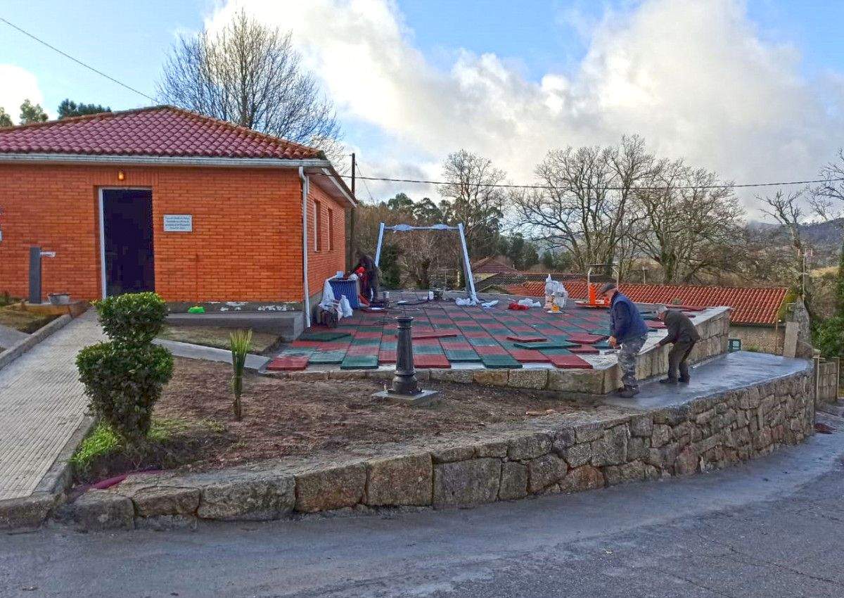 Construcción del nuevo parque de Valongo