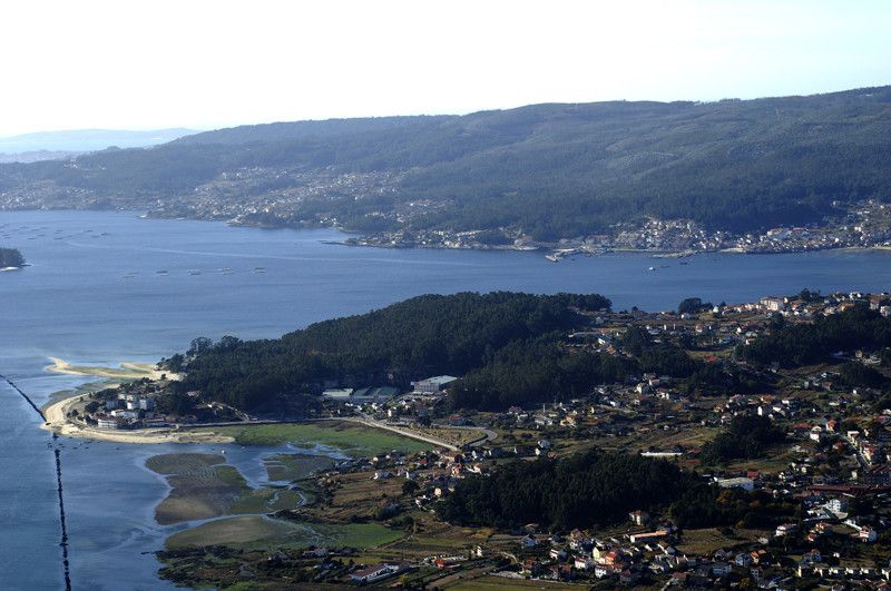 Vista aérea de Poio