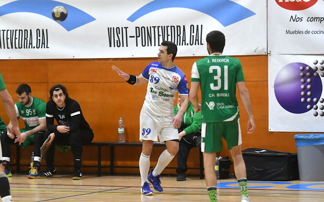 Pablo Picallo, en el partido entre Cisne y Bordils en el CGTD