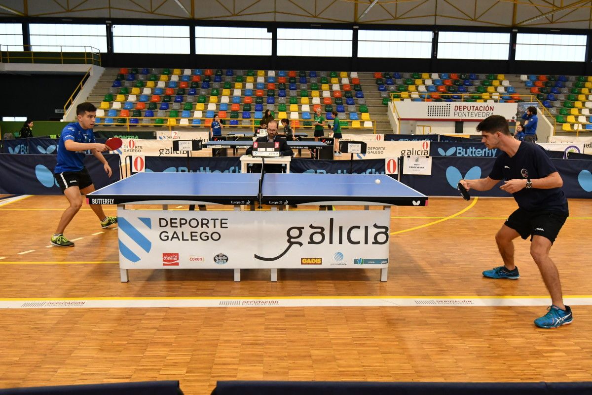 Xornada 12 do Tenis de Mesa Monte Porreiro na Superdivisión masculina fronte ao Leganés