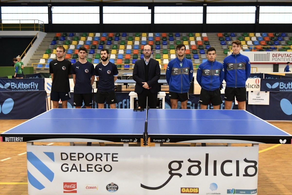 Xornada 12 do Tenis de Mesa Monte Porreiro na Superdivisión masculina fronte ao Leganés