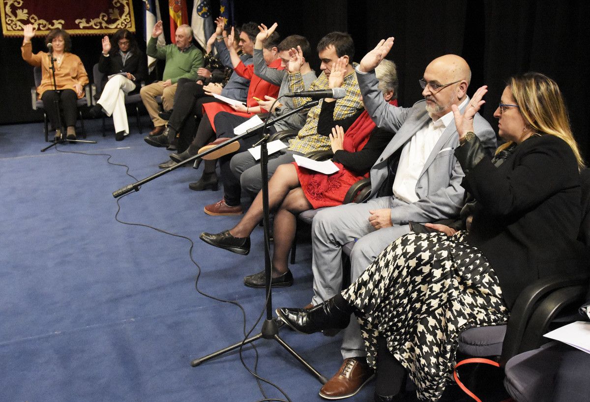 Pleno municipal no Teatro Principal