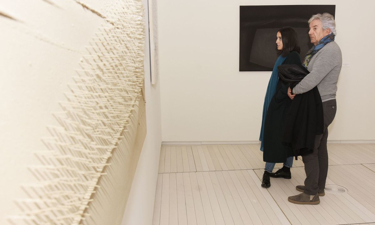 Inauguración de la exposición dedicada a Leopoldo Nóvoa en el Museo