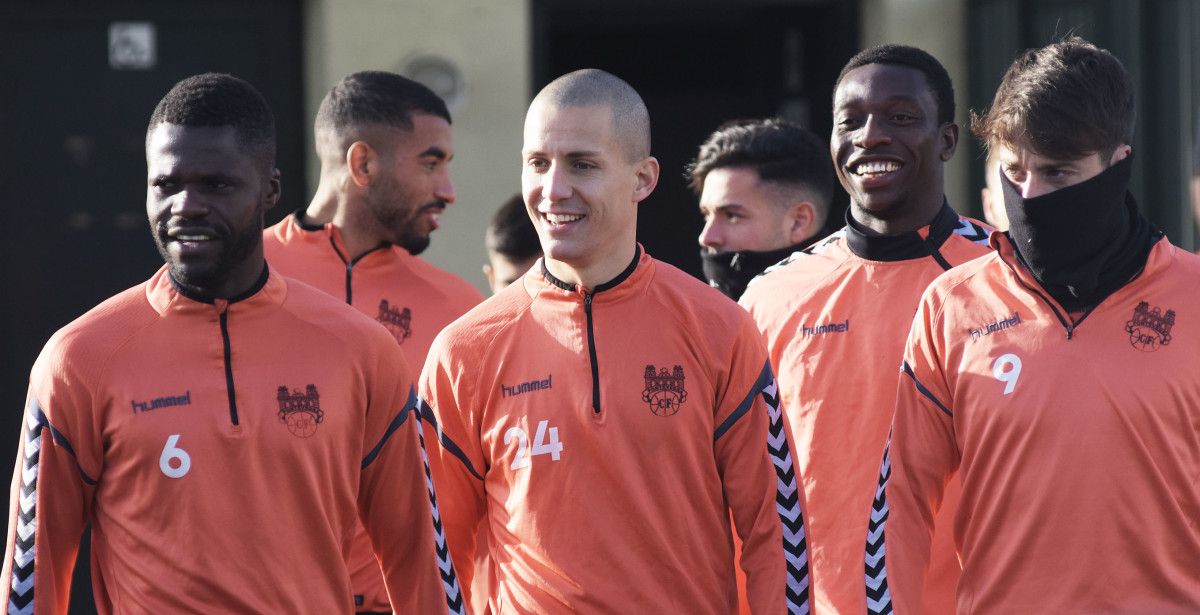 Primeiro adestramento de Rufo co Pontevedra CF