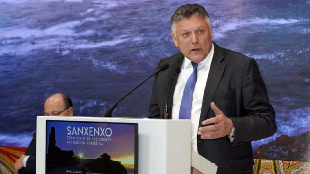Telmo Martín, alcalde de Sanxenxo