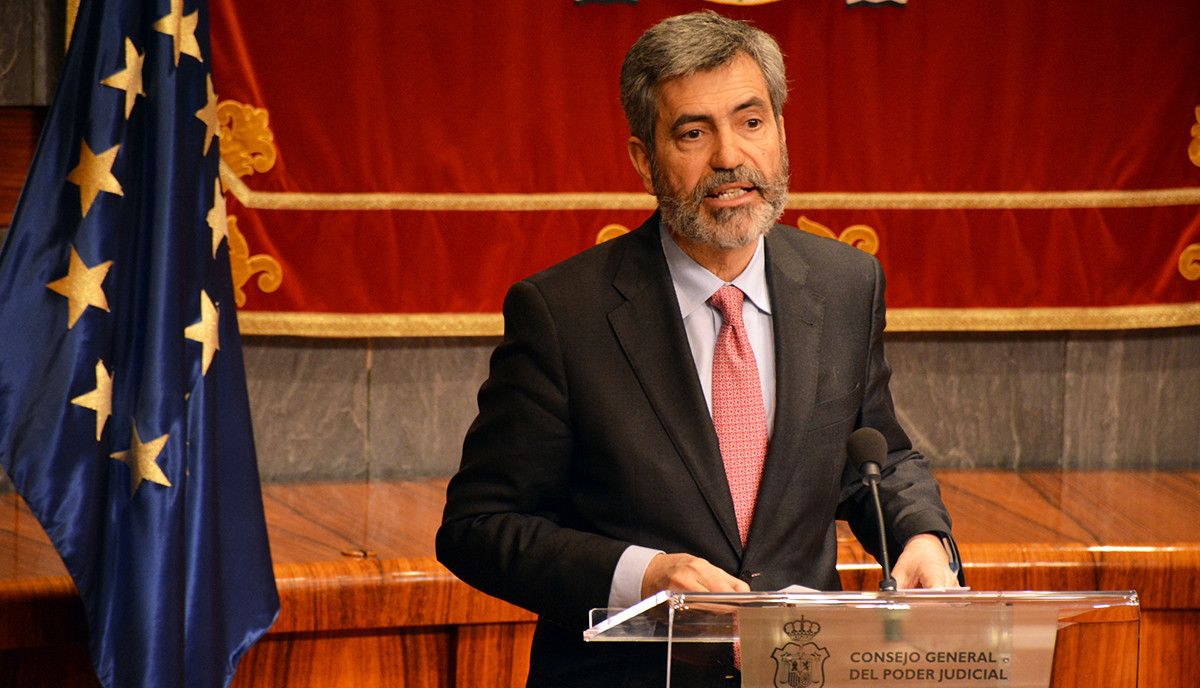 Carlos Lesmes, presidente del Consejo General del Poder Judicial