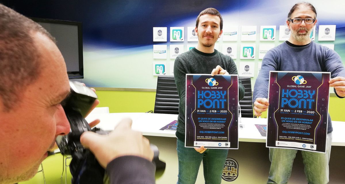 Presentación de la Global Gaming Jam de Pontevedra