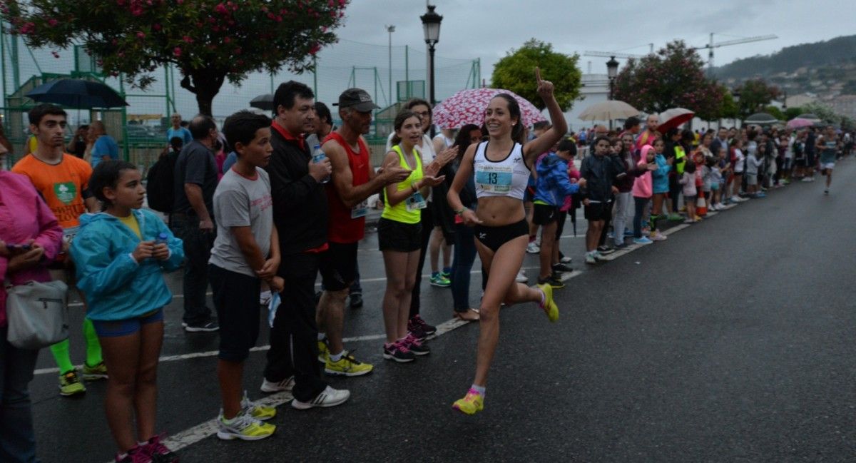 Participantes en la III edición de la carrera popular +10 Marín