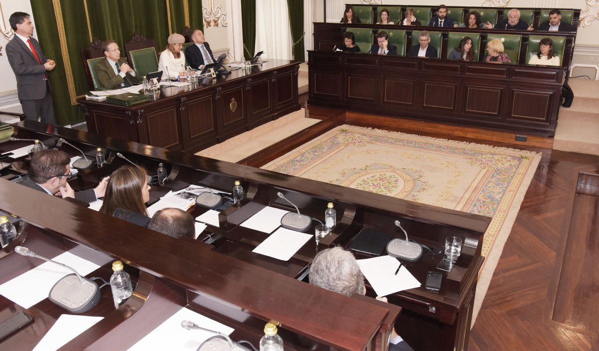 Pleno de la Deputación de Pontevedra
