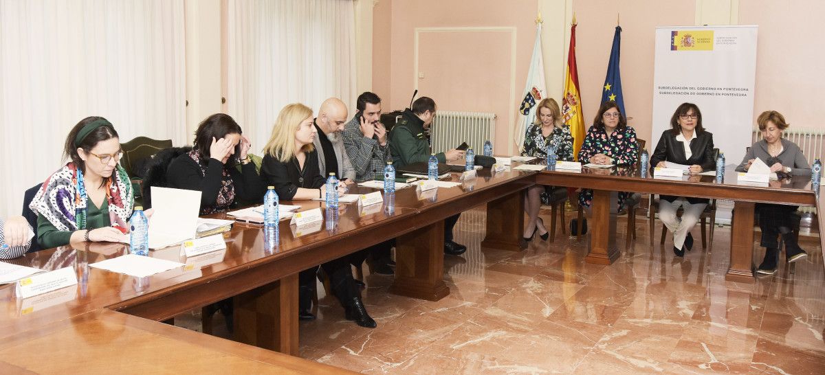 Reunión de la mesa de violencia de género en la Subdelegación del Gobierno