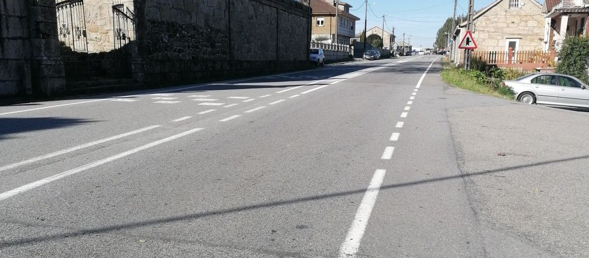 Treito da PO-531 ao seu paso por Barro