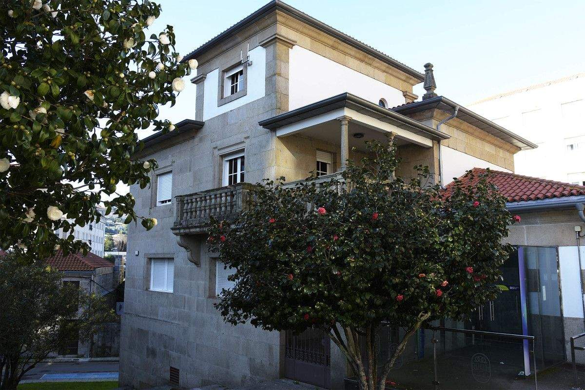 Instalaciones de Servicios Sociales en el chalet de Fontoira, en Pontevedra