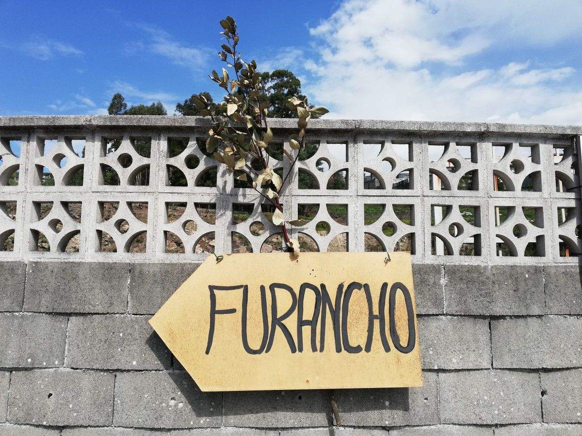 Cartel de un furancho