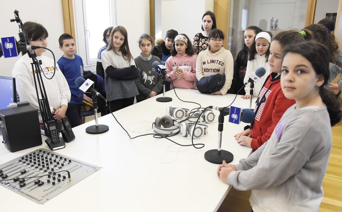 Alumos do CEIP Froebel de Pontevedra en PontevedraViva