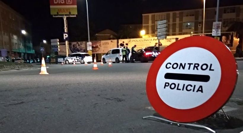 Control da Policía Local de Vilagarcía