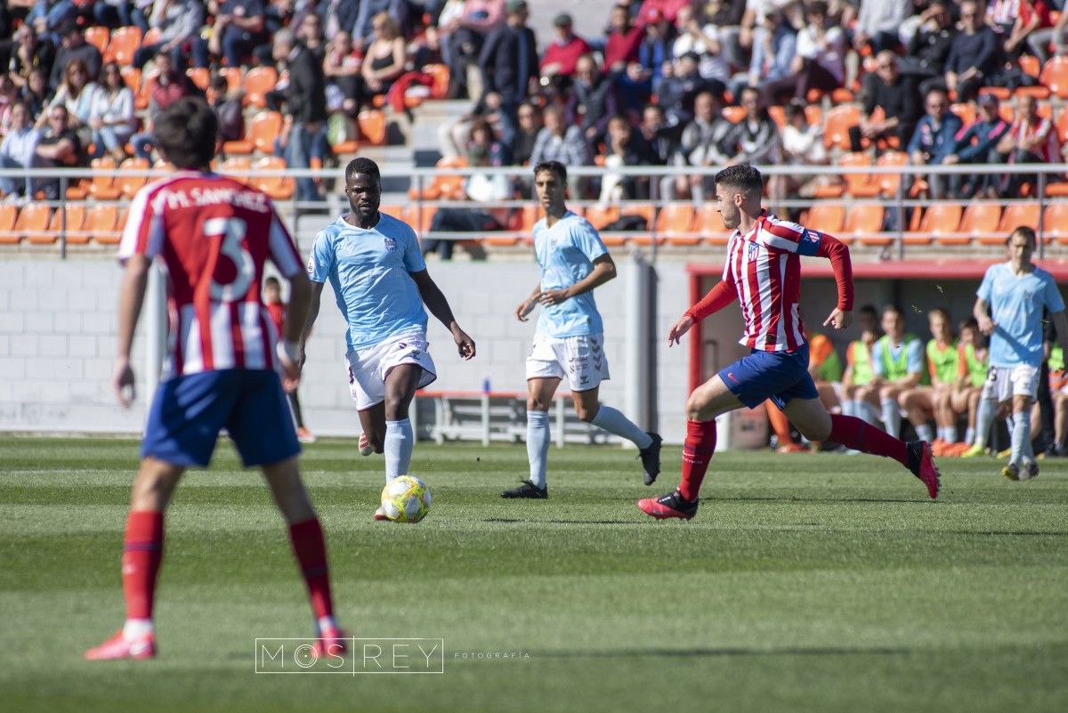 Partido entre Atlético de Madrid B y Pontevedra