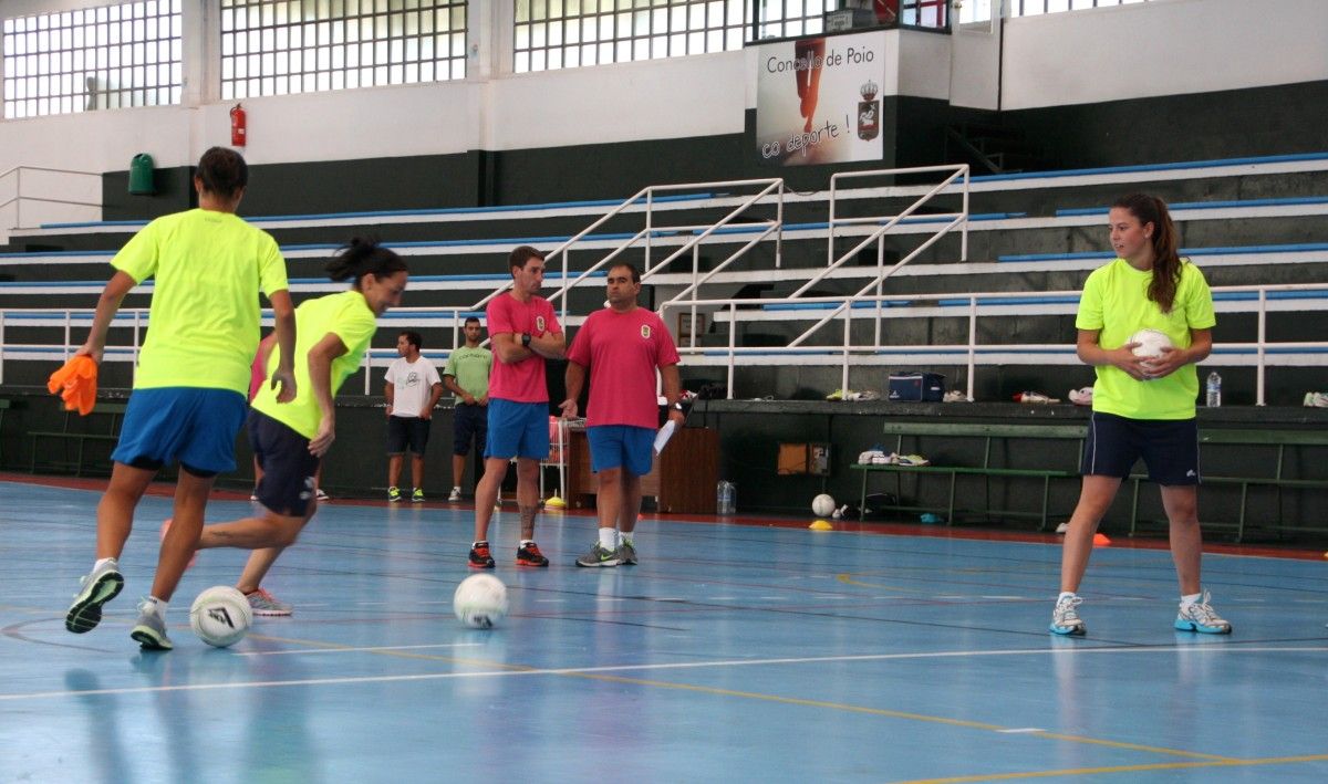 Primeiro adestramento do Poio FS 2014/2015
