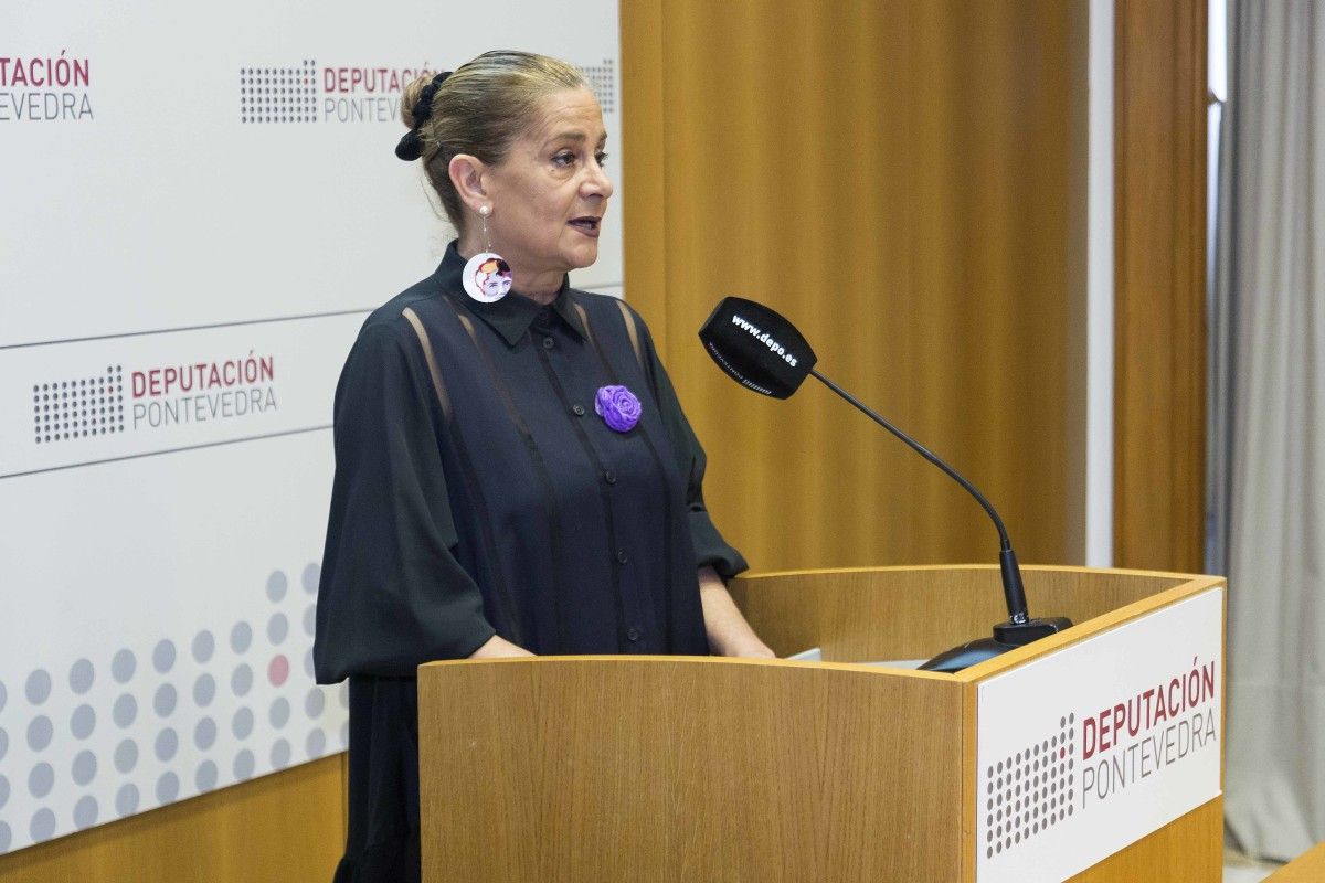 Carmela Silva, presidenta de la Deputación de Pontevedra