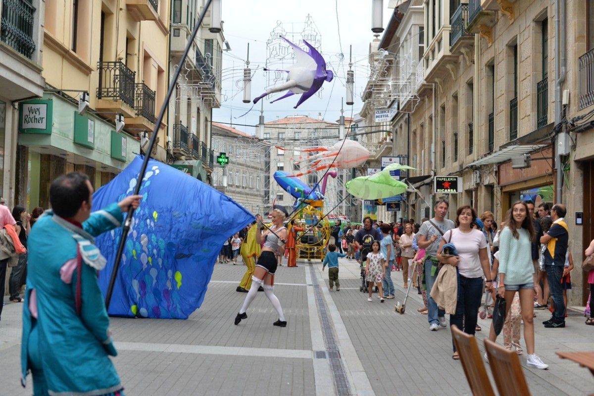Uno de los espectáculos del festival Itineranta 2014