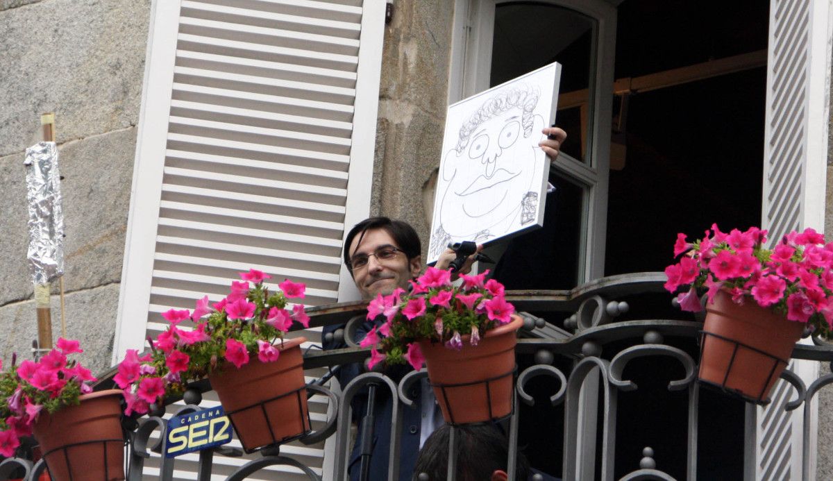 Pregón de Kiko da Silva en las Festas da Peregrina 2014