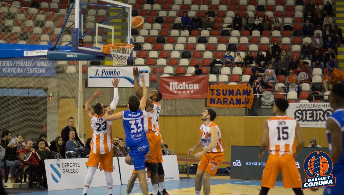 Partido de LEB Oro entre el Leyma Coruña y el Marín Peixe Galego