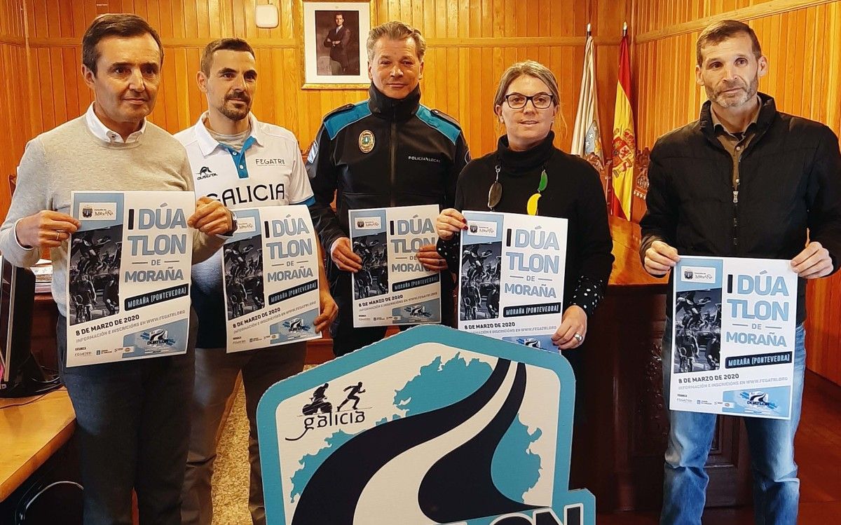 Presentación del I Duatlón Concello de Moraña