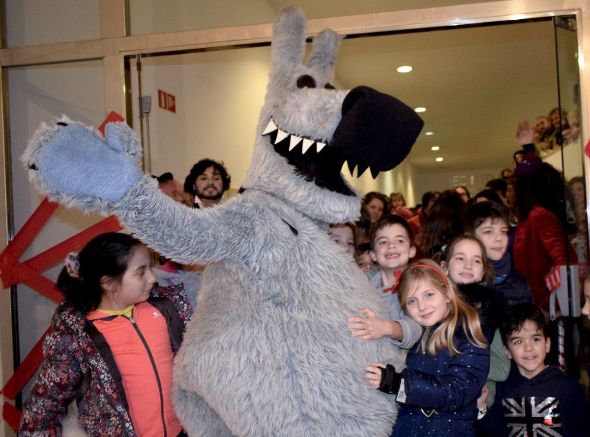 Inauguración do Salón do Libro Infantil no Pazo da Cultura de Pontevedra. 