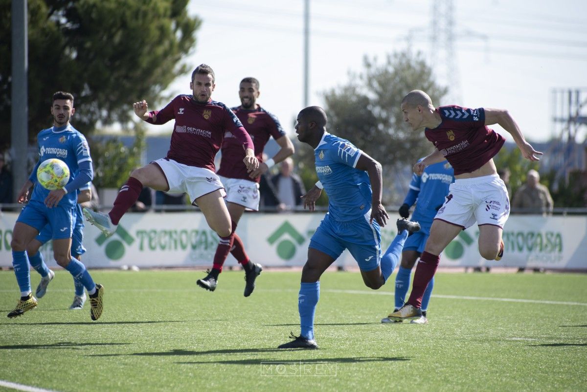 Partido entre Getafe B y Pontevedra
