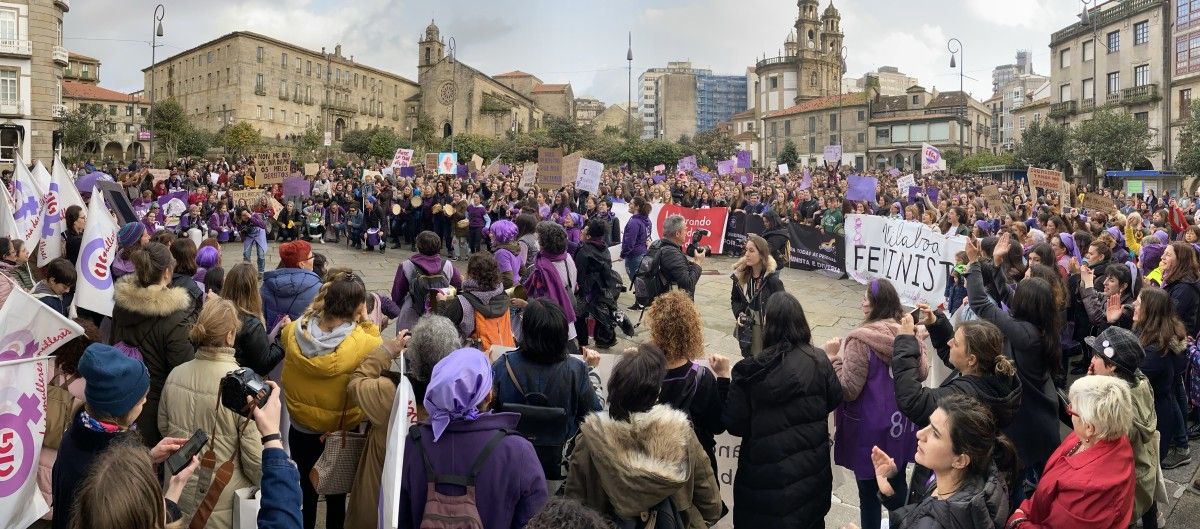 Manifestación do 8M en Pontevedra
