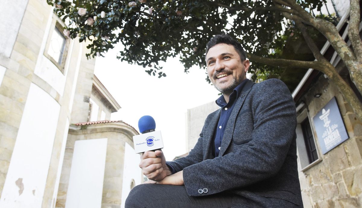 O madrileño Valentín Coronel é escritor e "marketiniano ético"