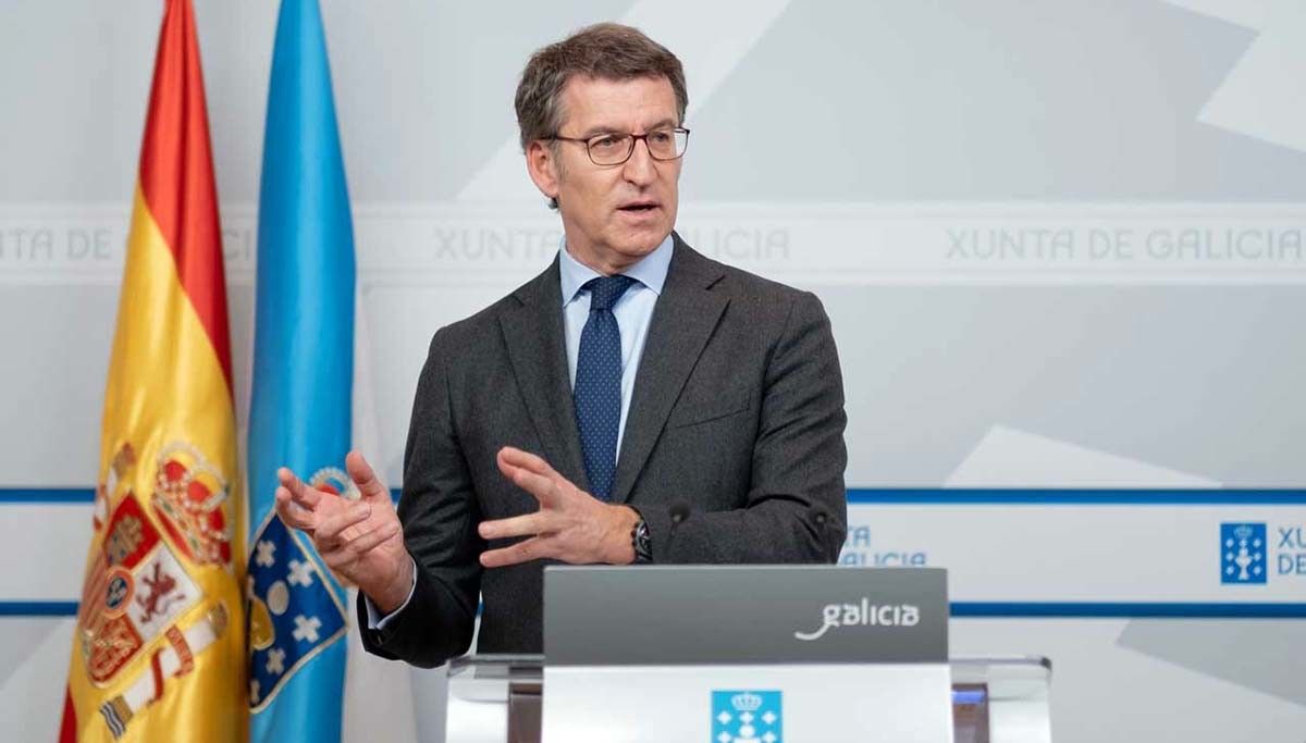 Alberto Núñez Feijóo, presidente de la Xunta de Galicia
