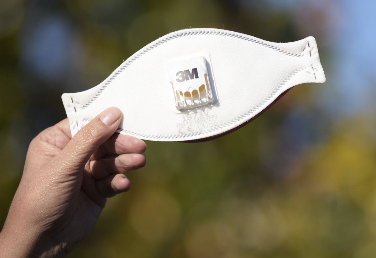 Mascarilla para prevenir el contagio del coronavirus