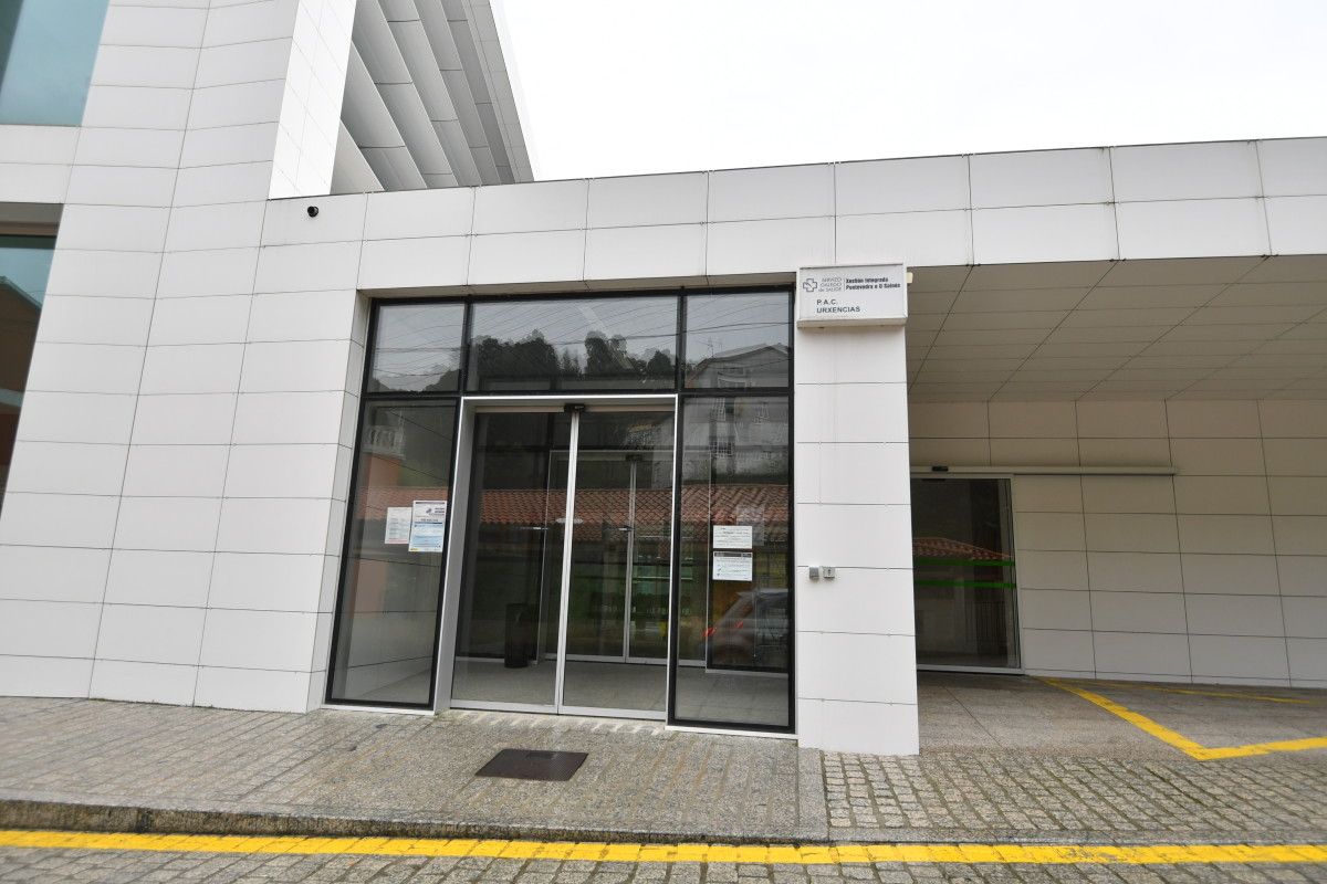 Entrada del PAC en el Centro de Salud de Marín