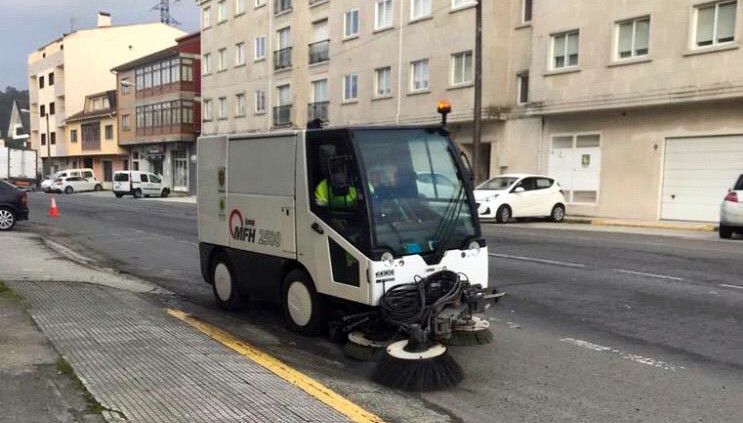 Limpeza polo coronavirus en Caldas