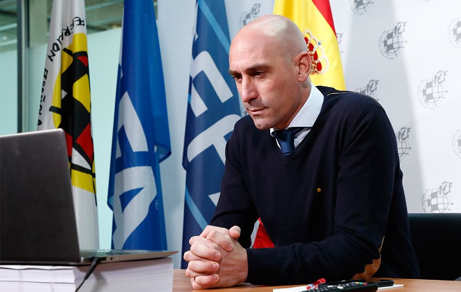 Luis Rubiales, presidente de la Real Federación Española de Fútbol