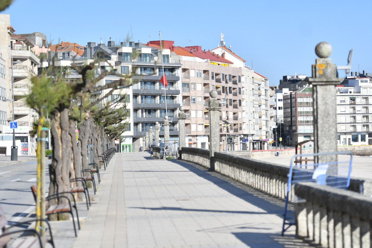 Paseo de Silgar durante o estado de alarma