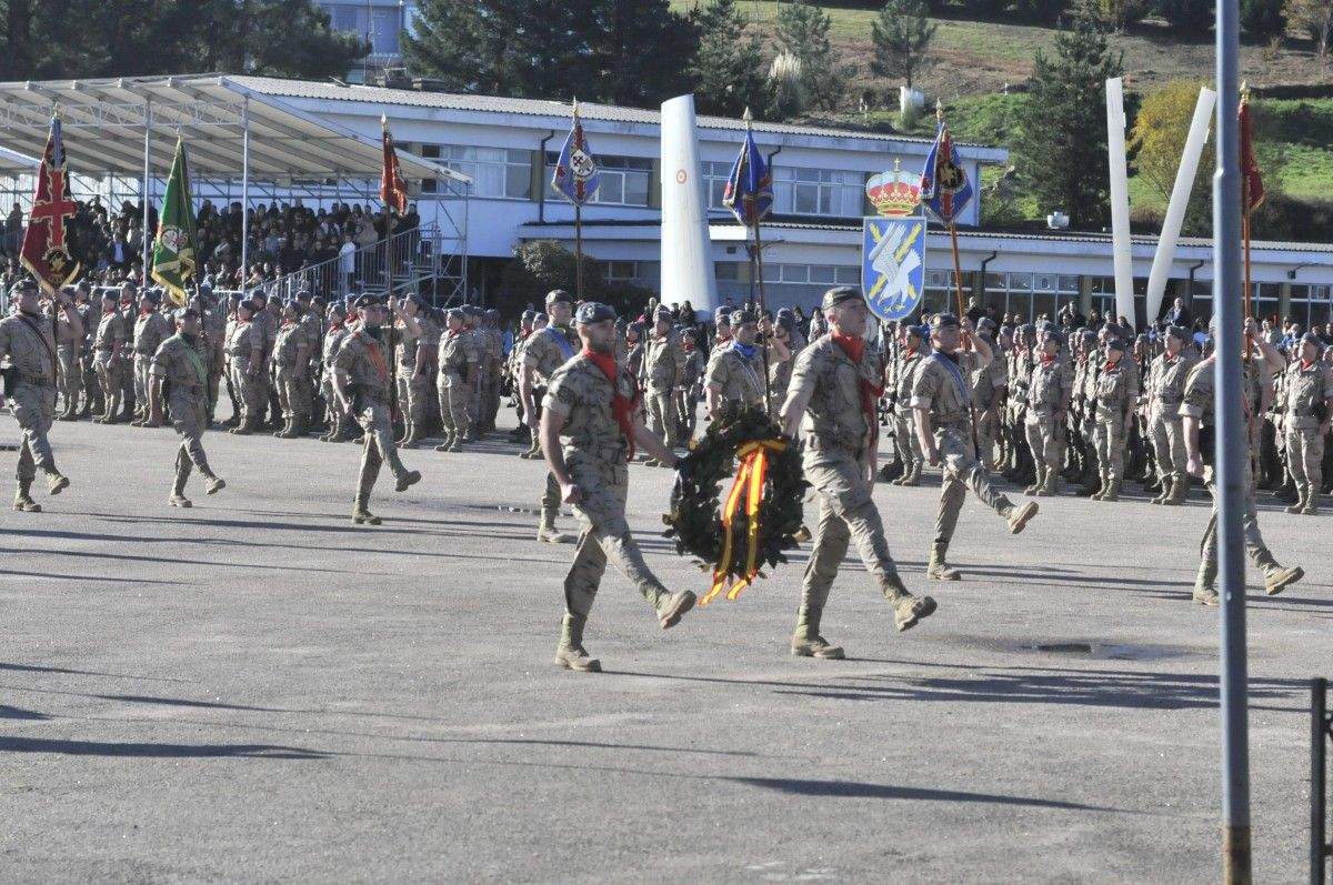Homenaje a los soldados fallecidos en la Base General Morillo de la BRILAT