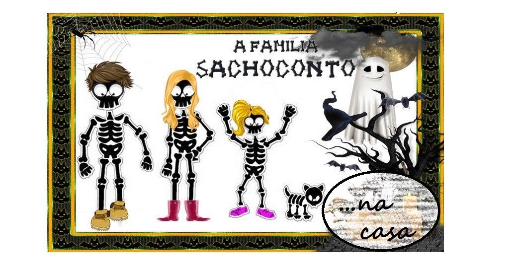 A familia Sachoconto, ahora ...en casa