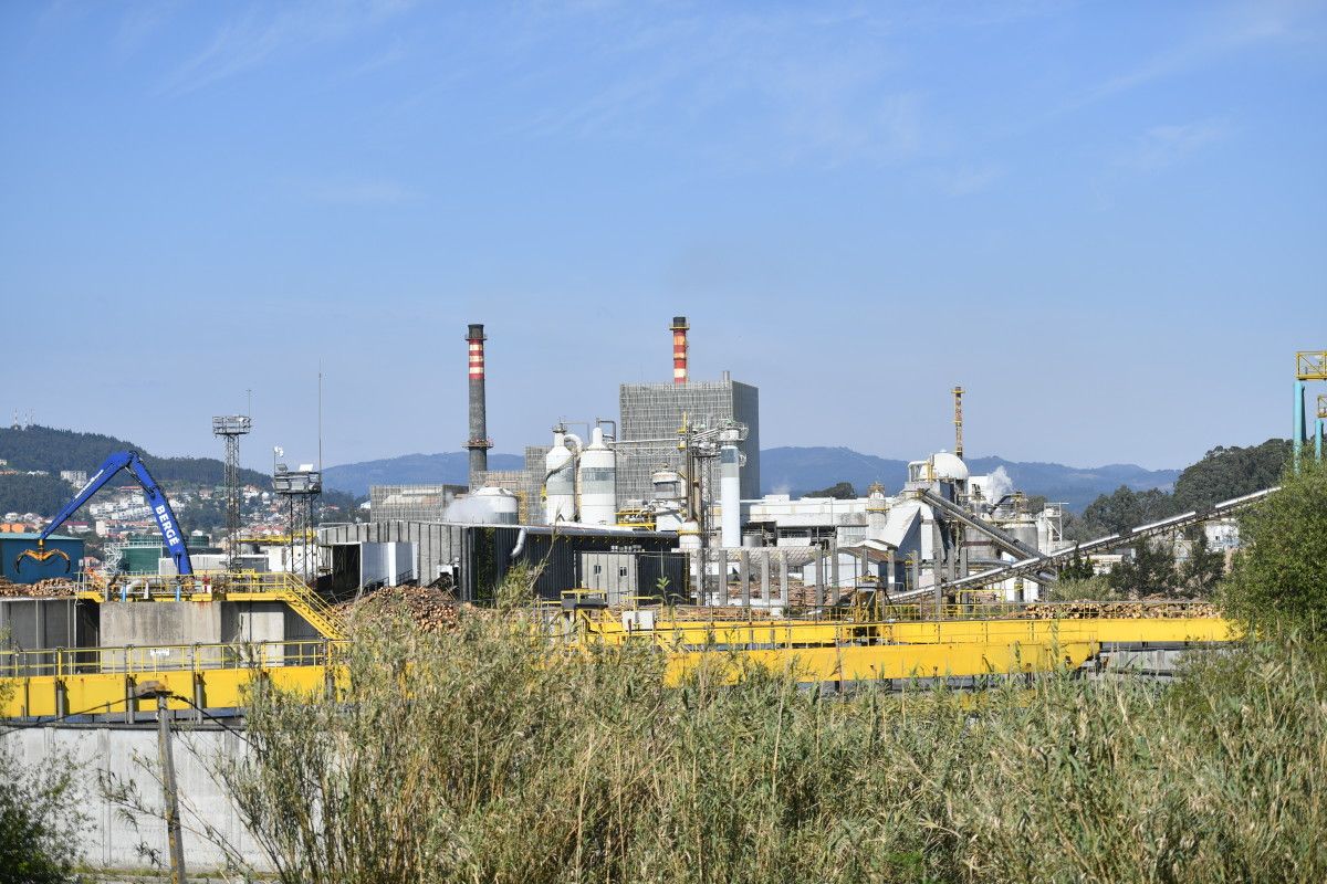 Factoría de ENCE en Lourizán