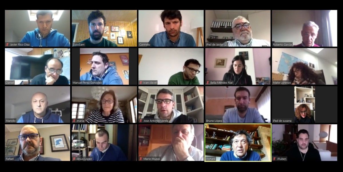 Reunión telemática entre a Secretaría Xeral para o Deporte e a UFEDEGA