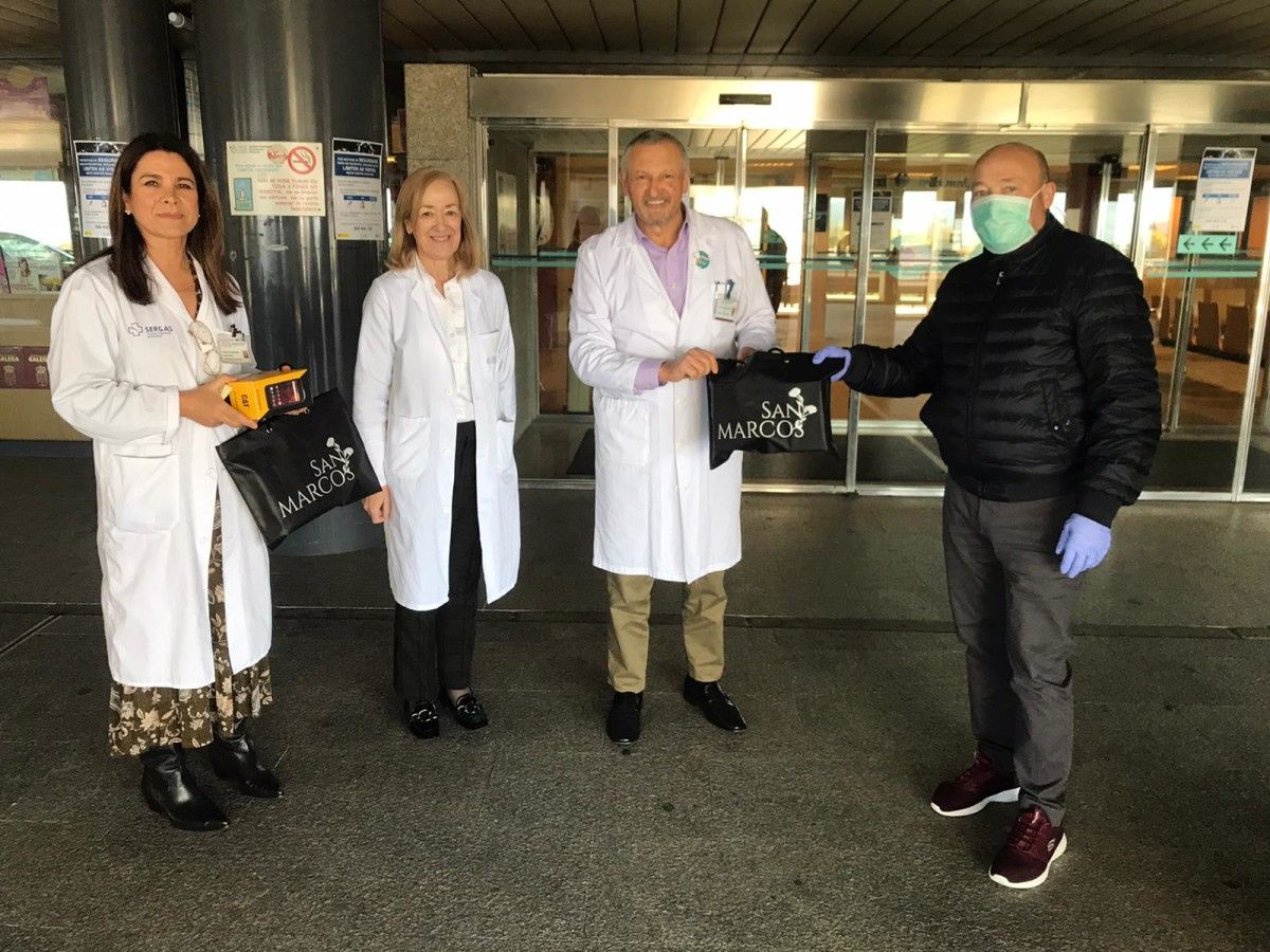 Funeraria San Marcos entrega cinco móviles de última generación al complejo hospitalario