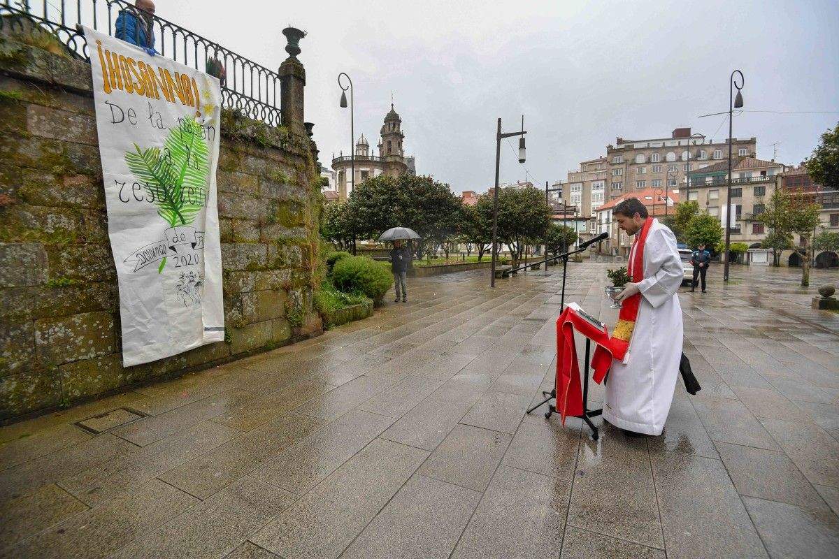 Bendición simbólica de Ramos