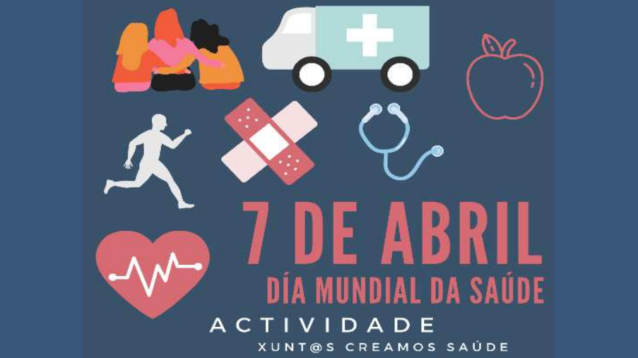 Cartel ilustrador da iniciativa con motivo do 7 de abril
